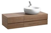 Koupelnová skříňka pod umyvadlo Laufen Alessi Dot 120x50x33,2 cm noce canaletto H4241220976301 - Siko - koupelny - kuchyně
