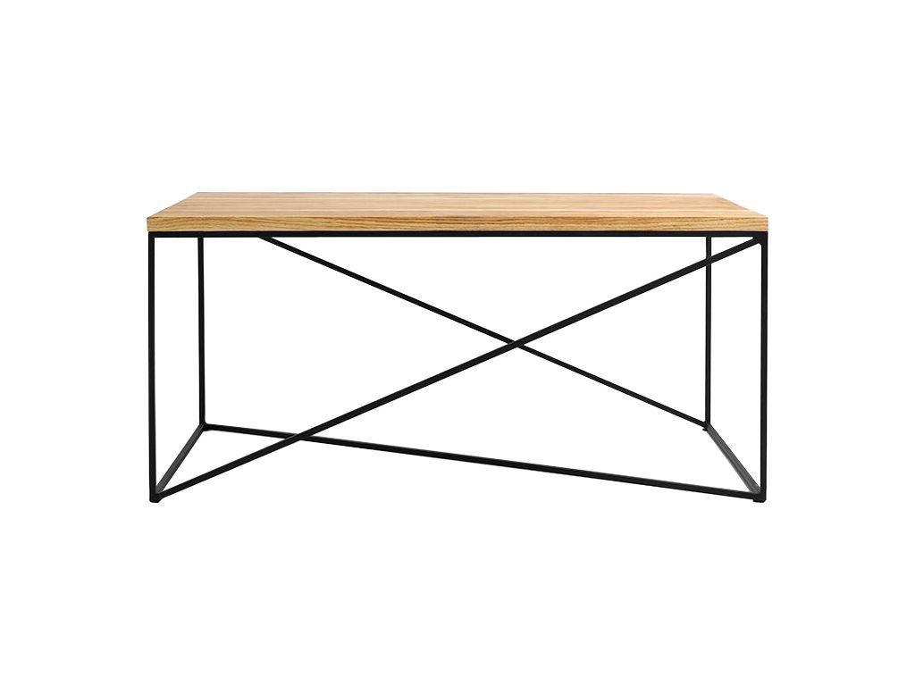 Konferenční stolek v dekoru dubového dřeva CustomForm Memo, 100 x 60 cm - Bonami.cz