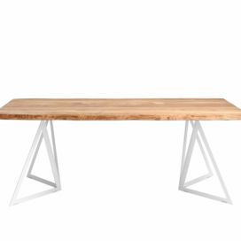 Designovynabytek.cz: Jídelní stůl Geometric, 100 x 200 cm, dub Nordic:57244 Nordic