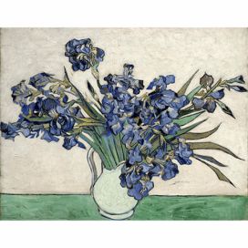 Reprodukce obrazu Vincenta van Gogha - Irises 2, 40 x 26 cm Bonami.cz