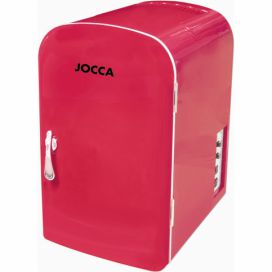 Červená přenosná mini lednička JOCCA Mini, 4 l