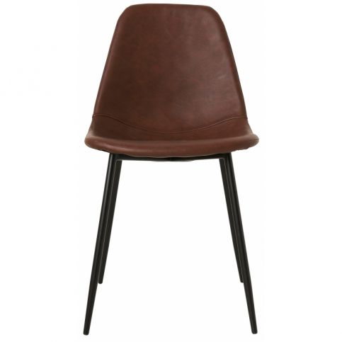 Designová jídelní židle Morse, hnědá BF0200S House Doctor - Designovynabytek.cz