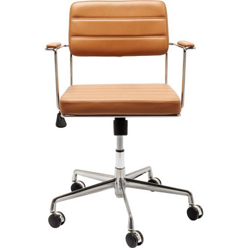 Kancelářská židle Dottore - světle hnědá - KARE