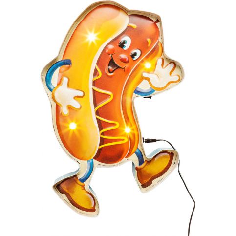 Nástěnné LED svítidlo s motivem hot-dogu Kare Design Sausage, šířka 30,5 cm - Bonami.cz