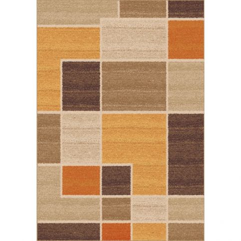 Oranžovobéžový koberec Universal Nilo, 67 x 250 cm - Bonami.cz