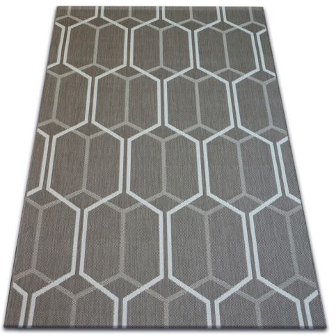  Kusový koberec Flat Moderne šedý 200x290 - Z-ciziny.cz