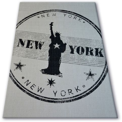  Kusový koberec Flat New York béžový 160x230 - Z-ciziny.cz