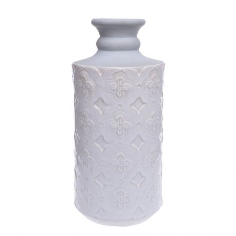 Bílá keramická váza Ewax Petals, výška 30 cm - Bonami.cz