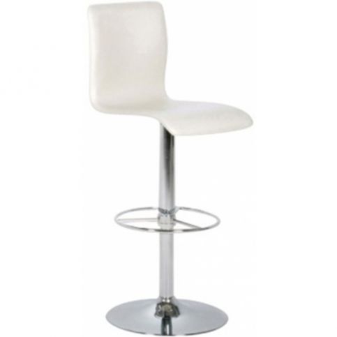 Barová židle Viborg, bílá SCHDN0000025427S SCANDI+ - Designovynabytek.cz