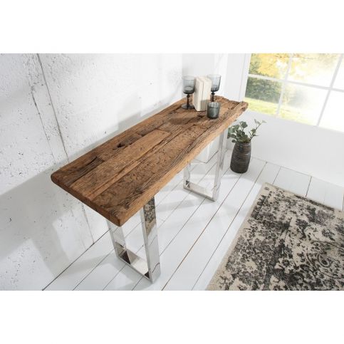 INV Konzolový stolek Bamba 120cm recyklované teakové dřevo - Design4life