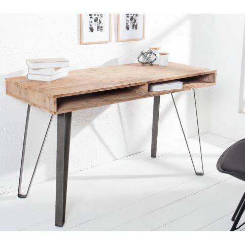 INV Konzolový stolek Sunderland 110cm akácie bělená - Design4life