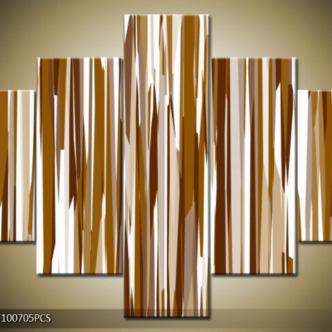 Vícedílný obraz Bambusový les 100x70 cm - LEDobrazy.cz