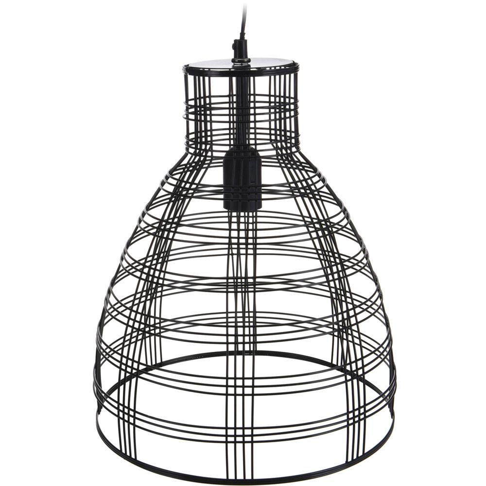Home Styling Collection Kovové stropní svítidlo v černé barvě, 30x36 cm - EMAKO.CZ s.r.o.
