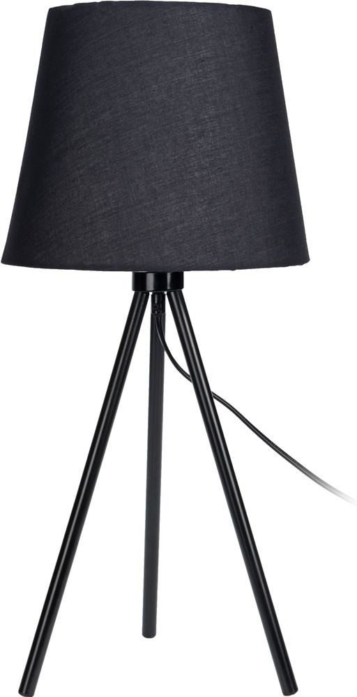 DekorStyle Černá stolní lampa se stínidlem 55 cm - Houseland.cz