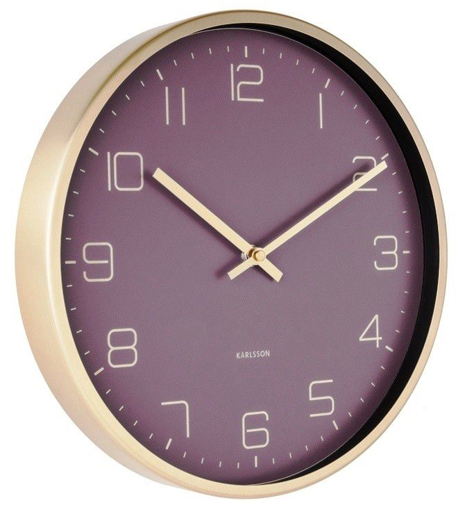 Designové nástěnné hodiny 5720PU Karlsson 30cm - FORLIVING
