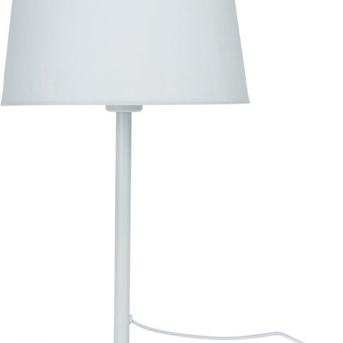 Kovová lampička, stolní. 47 cm - bílá Home Styling Collection - EMAKO.CZ s.r.o.