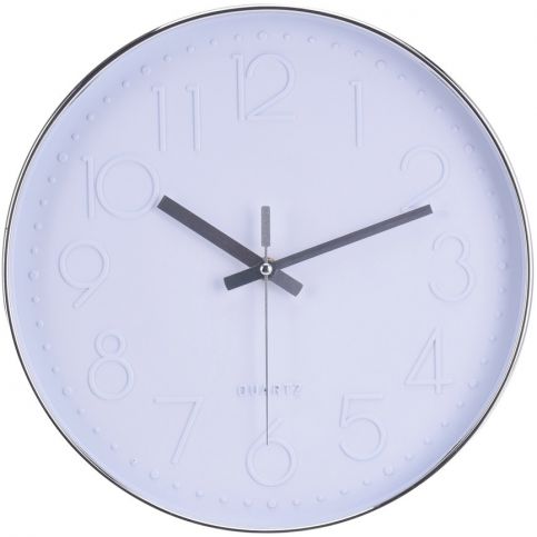 Segnale Nástěnné hodiny kulaté, barva bílá Ø 30 cm - EMAKO.CZ s.r.o.