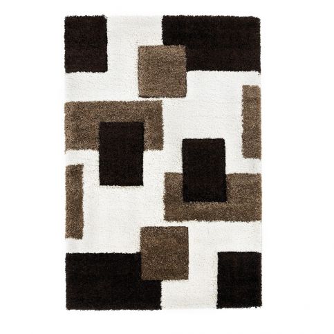Hnědobílý koberec Think Rugs Fashion, 120 x 170 cm - Bonami.cz