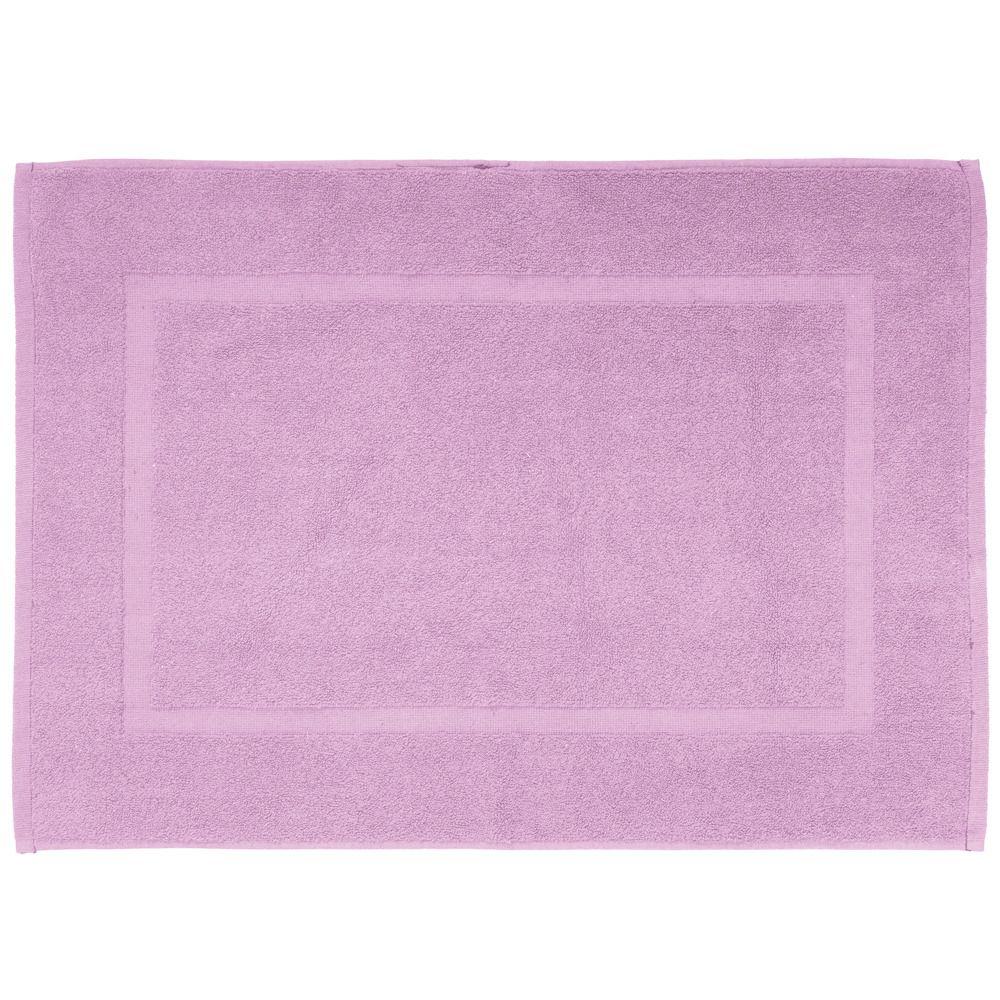 Šeříkově fialová bavlněná koupelnová předložka Wenko Lilac, 50 x 70 cm - Bonami.cz