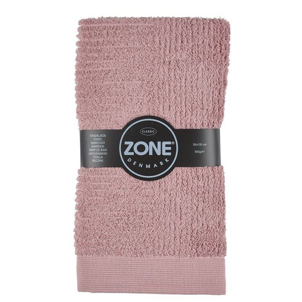 Růžový ručník Zone Classic, 50 x 100 cm - Bonami.cz