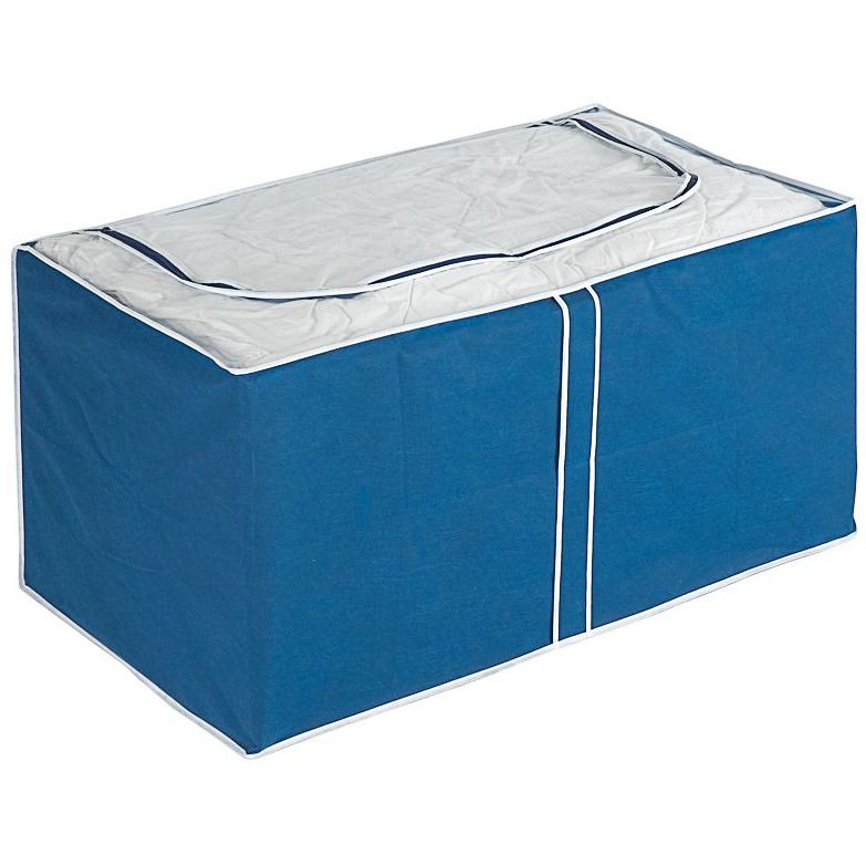 Modrý obal na povlečení JUMBO BOX, 91 x 53 x 48 cm, WENKO - Bonami.cz