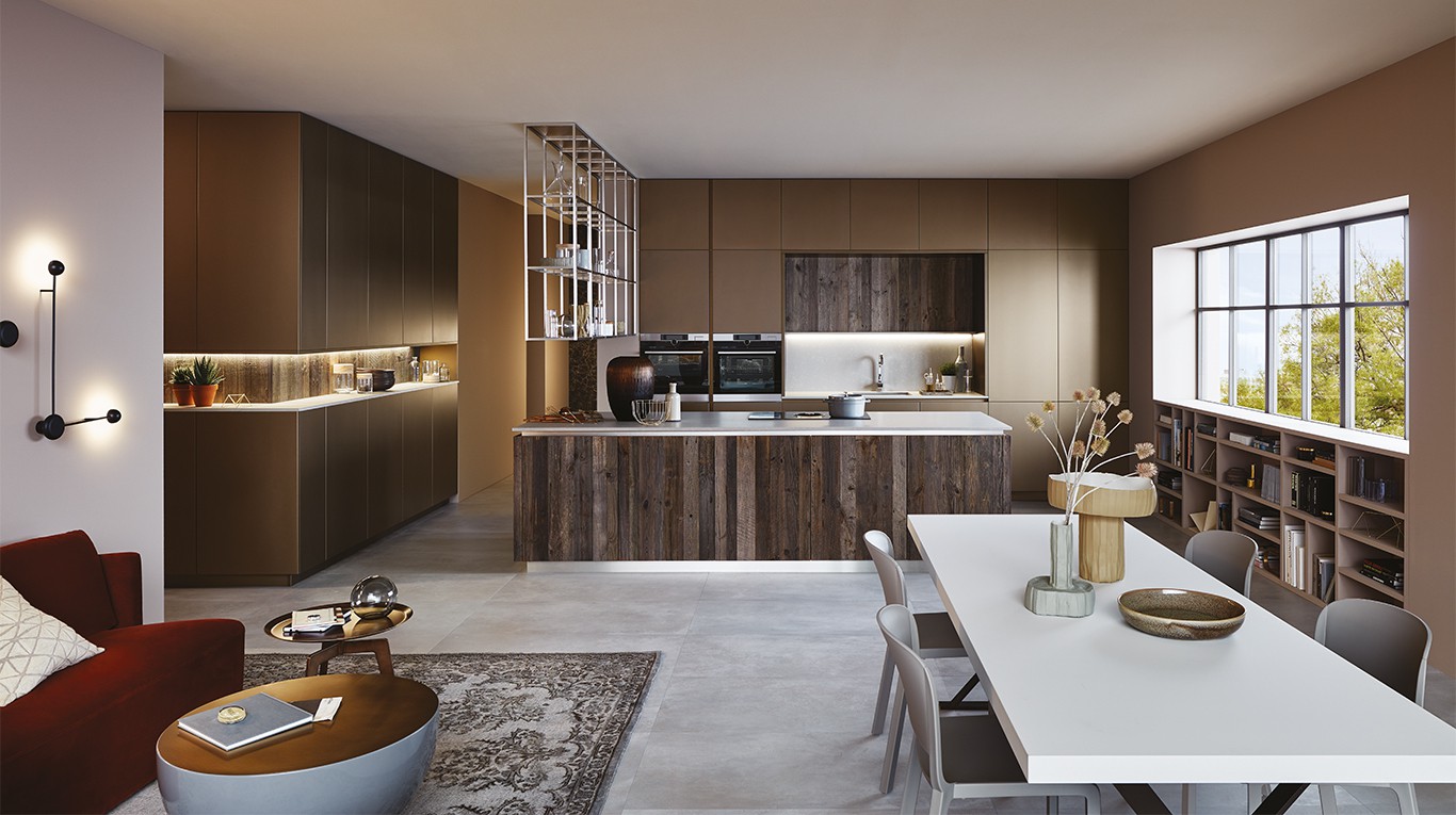 Kitchen Lounge Essence | Veneta Cucine - ABF - veletrhy bydlení