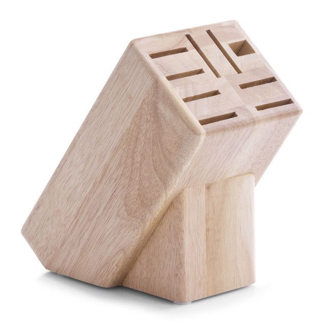Dřevěný stojan na nože, 25x22x13 cm, ZELLER - EDAXO.CZ s.r.o.