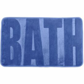 Koupelnový kobereček  BATH FJORD BLUE, 80 x 50 cm, WENKO