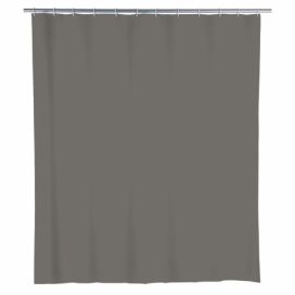 Sprchový závěs, PEVA, barva šedá,  180x200 cm, WENKO