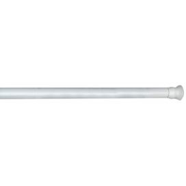 Bílá teleskopická tyč na sprchový závěs Wenko, ø 2,8 cm; délka 110 - 245 cm