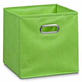 Koš pro skladování potravin, organizér, zelená barva, 32 x 32 x 32 cm, ZELLER