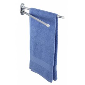 Dvojitý držák na ručníky BASIC, věšák - nerezová ocel, WENKO
