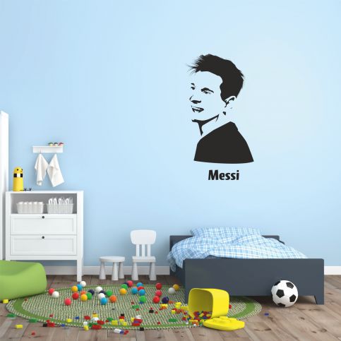 Samolepka na zeď - Messi (67x120 cm) - PopyDesign - Popydesign