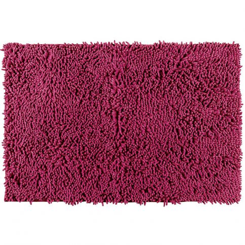 Koupelnový kobereček CHENILLE, malinová barva, 80 x 50 cm, WENKO - EMAKO.CZ s.r.o.