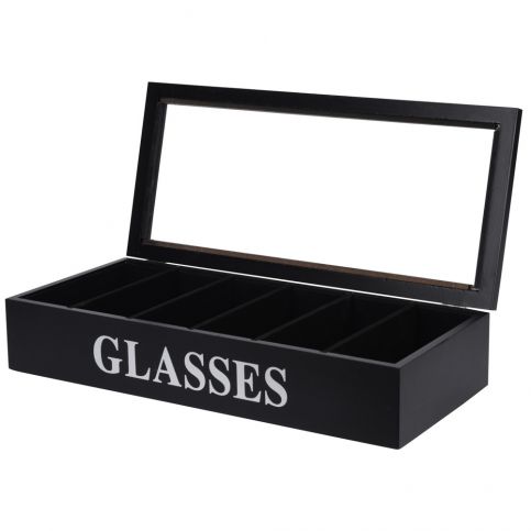 EH Excellent Houseware Dřevěná skříňka na šperky Glasses, 6 ks - EMAKO.CZ s.r.o.