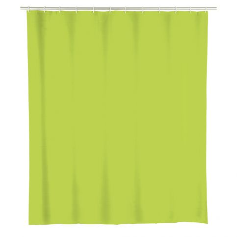 Sprchový závěs, PEVA, barva zelená, 180x200 cm, WENKO - EMAKO.CZ s.r.o.