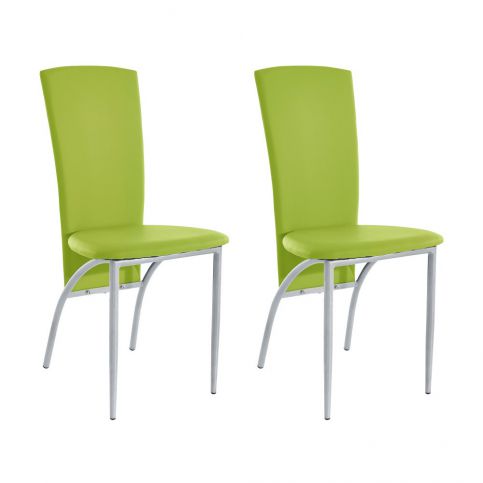 Sada 2 zelených  jídelních židlí Støraa Nevada - Bonami.cz