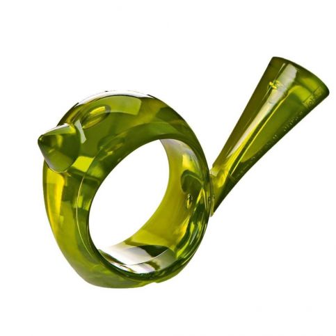 Ozdobný prstenec na ubrousky [pi:p] - olivová barva, KOZIOL - EMAKO.CZ s.r.o.