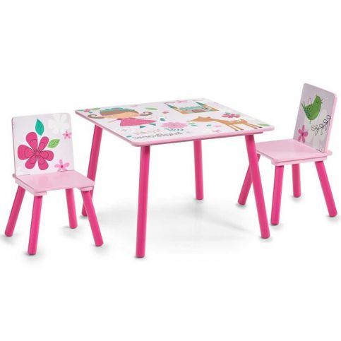 Dětský stolek  GIRLY + 2 židličky, ZELLER - EMAKO.CZ s.r.o.