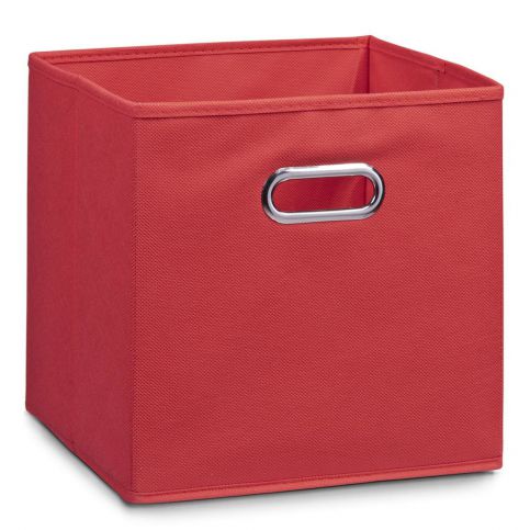 Koš pro skladování potravin, organizér, červená barva, 32 x 32 x 32 cm, ZELLER - EMAKO.CZ s.r.o.