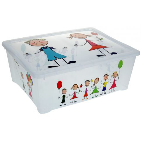 Emako Box na hračky KIDS - kontejner s víkem - EMAKO.CZ s.r.o.