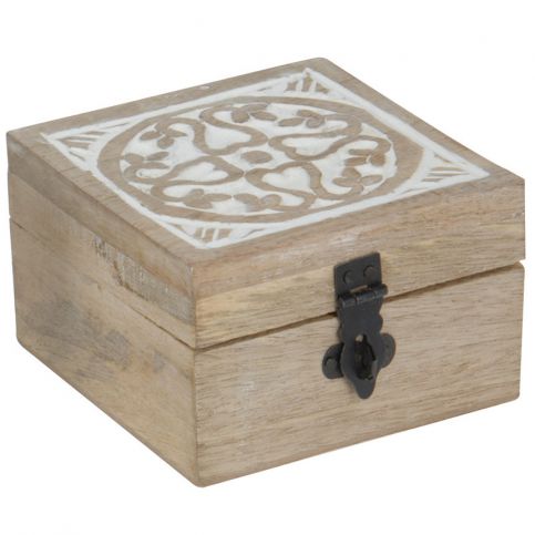 Home Styling Collection Dřevěný box - ze světlého dřeva - EMAKO.CZ s.r.o.