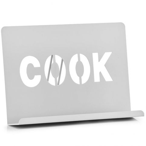 Držák na kuchařkou knížku, COOK, barva bílá, ZELLER - EMAKO.CZ s.r.o.