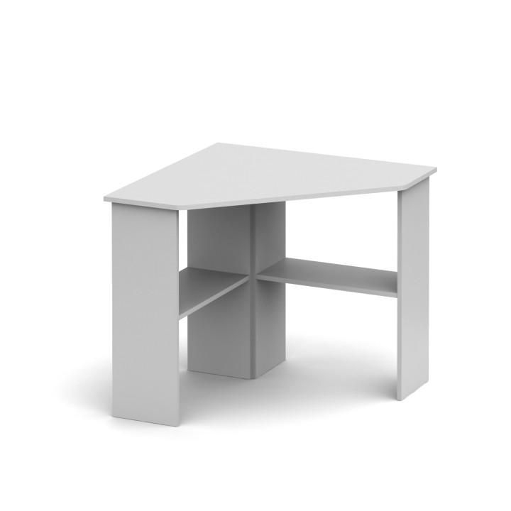 PC stůl, rohový, bílá, RONY NEW 0000111602 Tempo Kondela - DEKORHOME.CZ