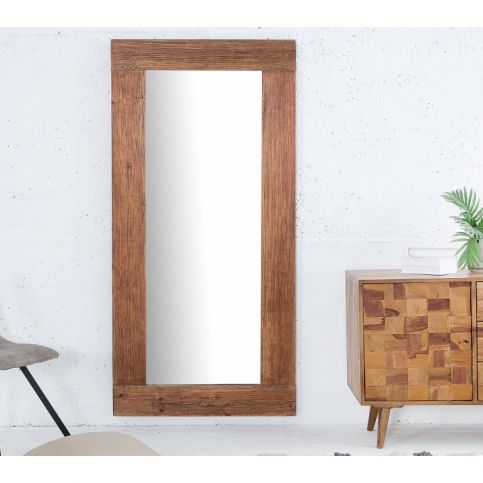 INV Zrcadlo Cuba 180cm recyklované dřevo - Design4life