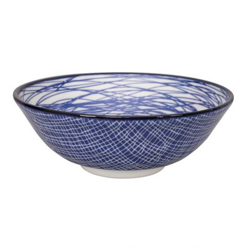 Modrá porcelánová miska Tokyo Design Studio Yaki, ø 21 cm - Bonami.cz