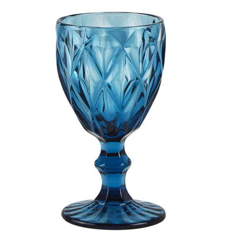 Modrá sklenice na víno Villa Collection Blue Glass, 250 ml - Bonami.cz