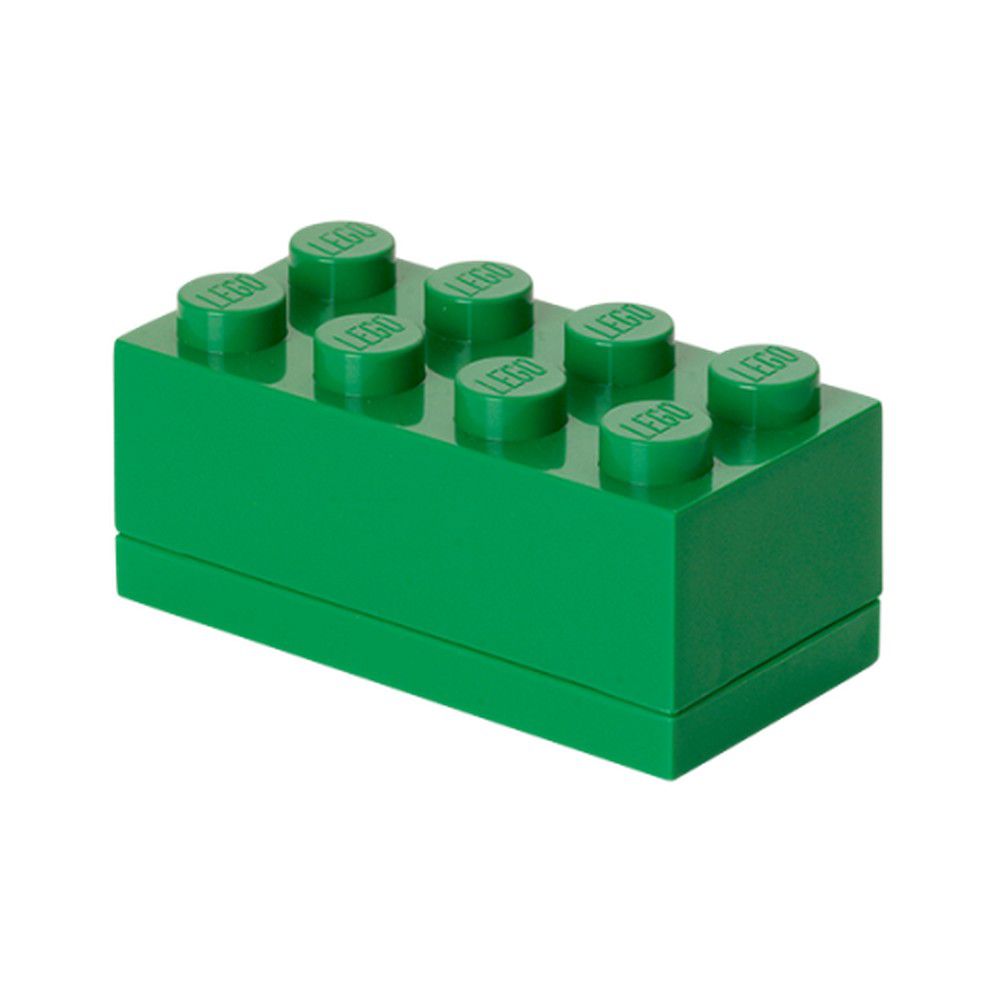 Zelený úložný box LEGO® Mini Box Lungo - Bonami.cz