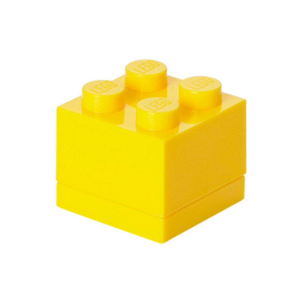 Žlutý úložný box LEGO® Mini Box - Bonami.cz