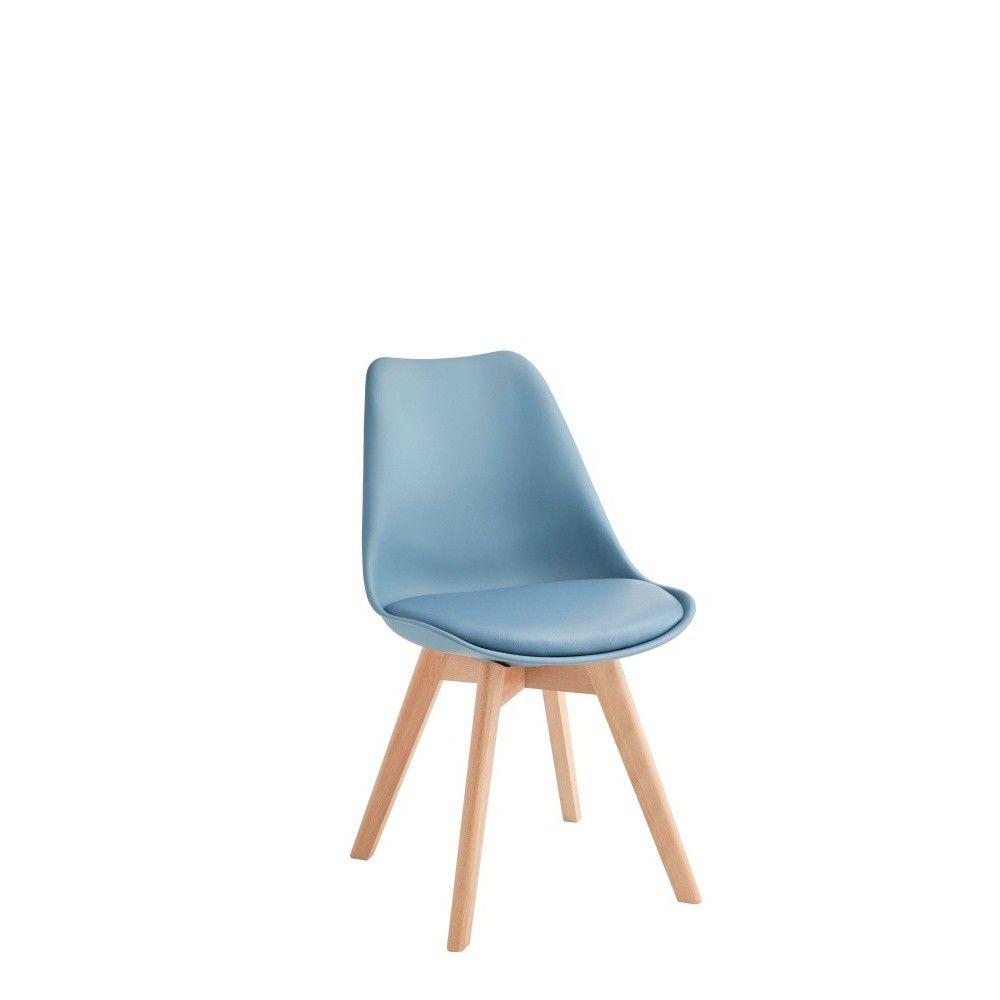 Sada 4 modrých židlí Design Twist Tom - Bonami.cz